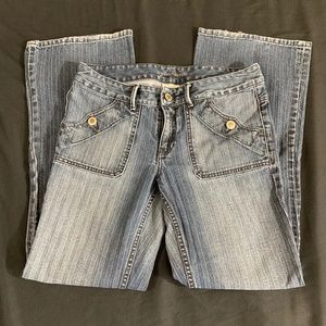 Banana Republic Pinstripe Trouser Jeans